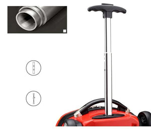 Red kids car-themed luggage and backpack set for boys, 18-inch trolley bag www.usmile.toys