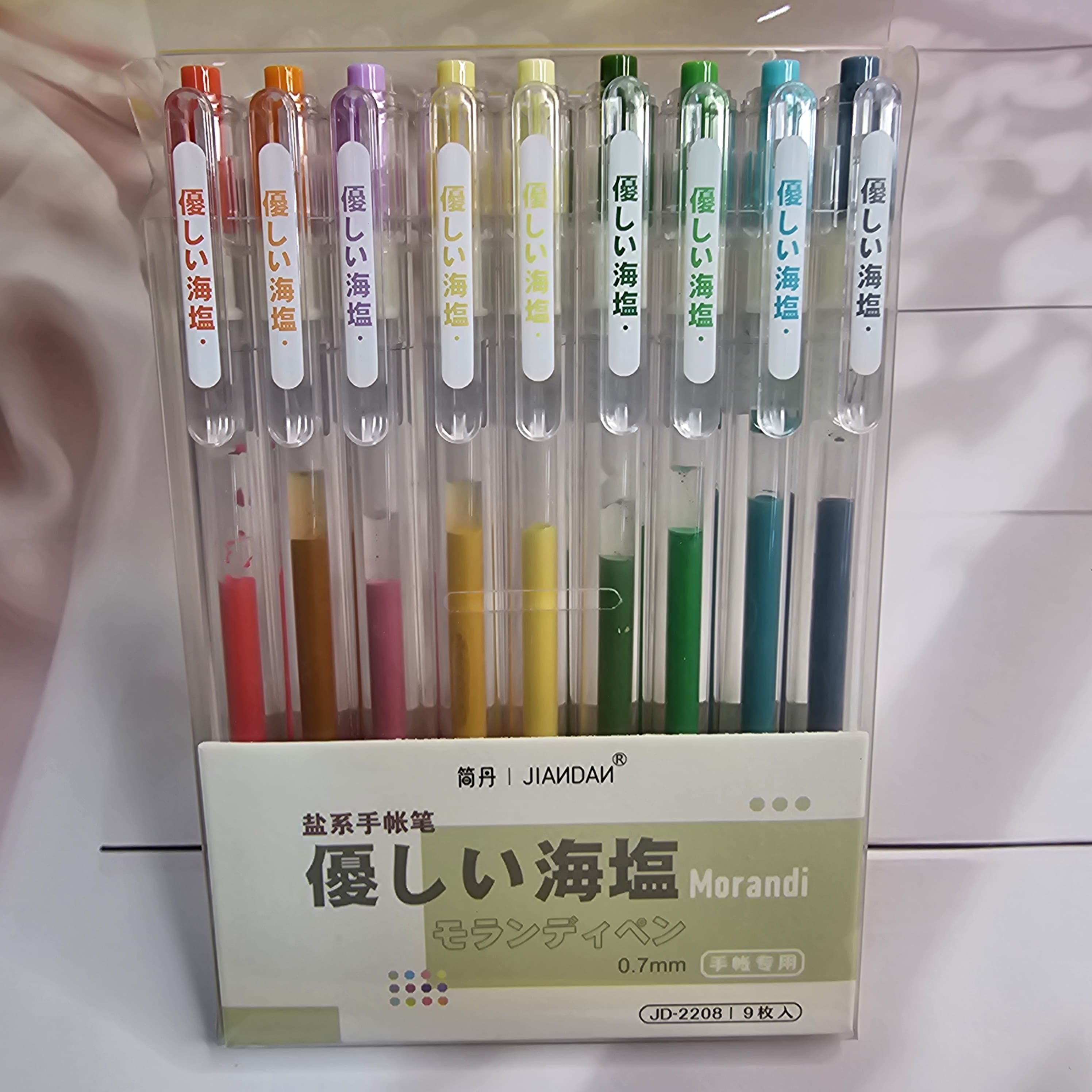 9 Color Gel Pen Set: Pack of nine smooth writing pens in assorted colors. Ideal for journaling and note-taking.
www.usmile.toys