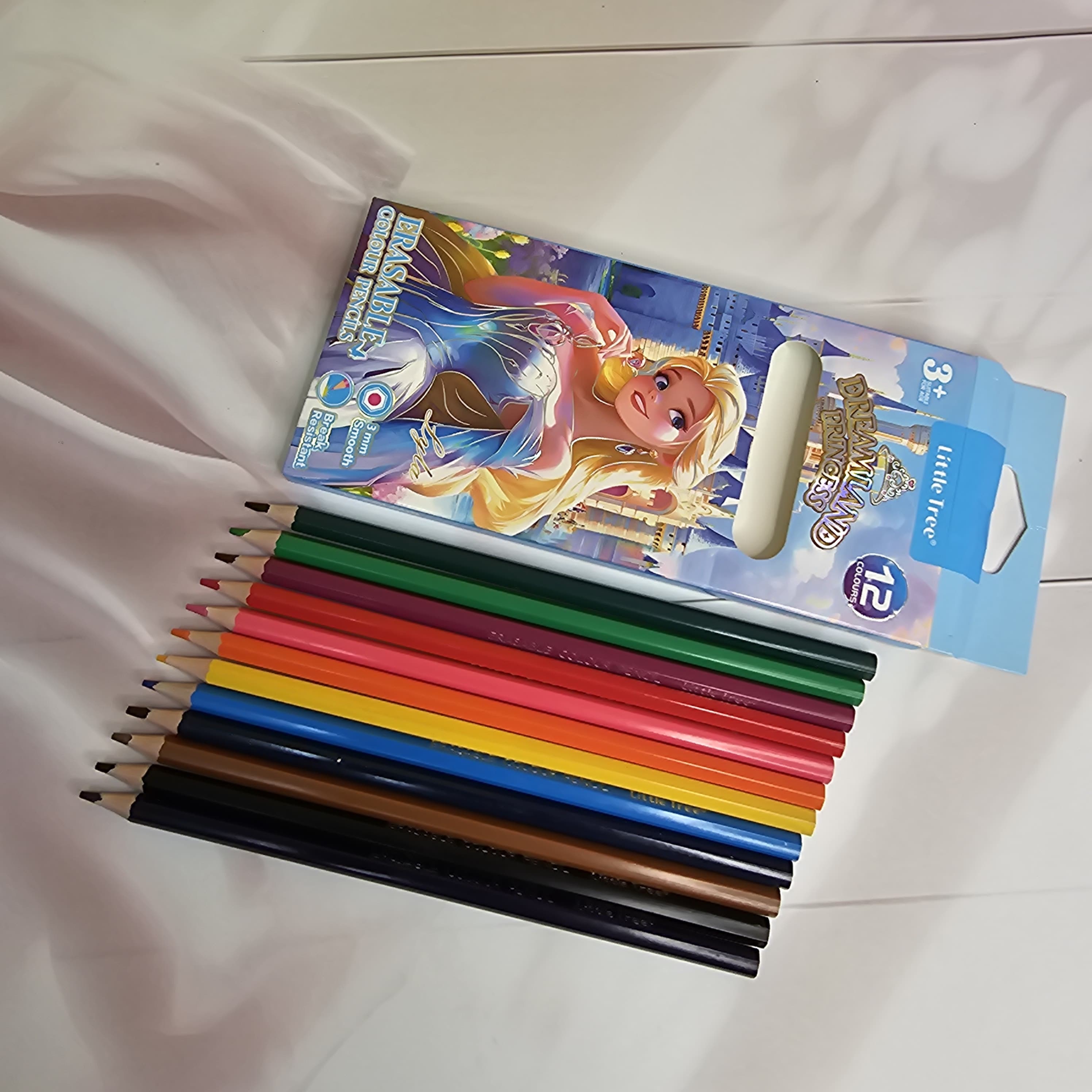 smooth drawing color pencils for kids with break-resistant lead www.usmile.toys