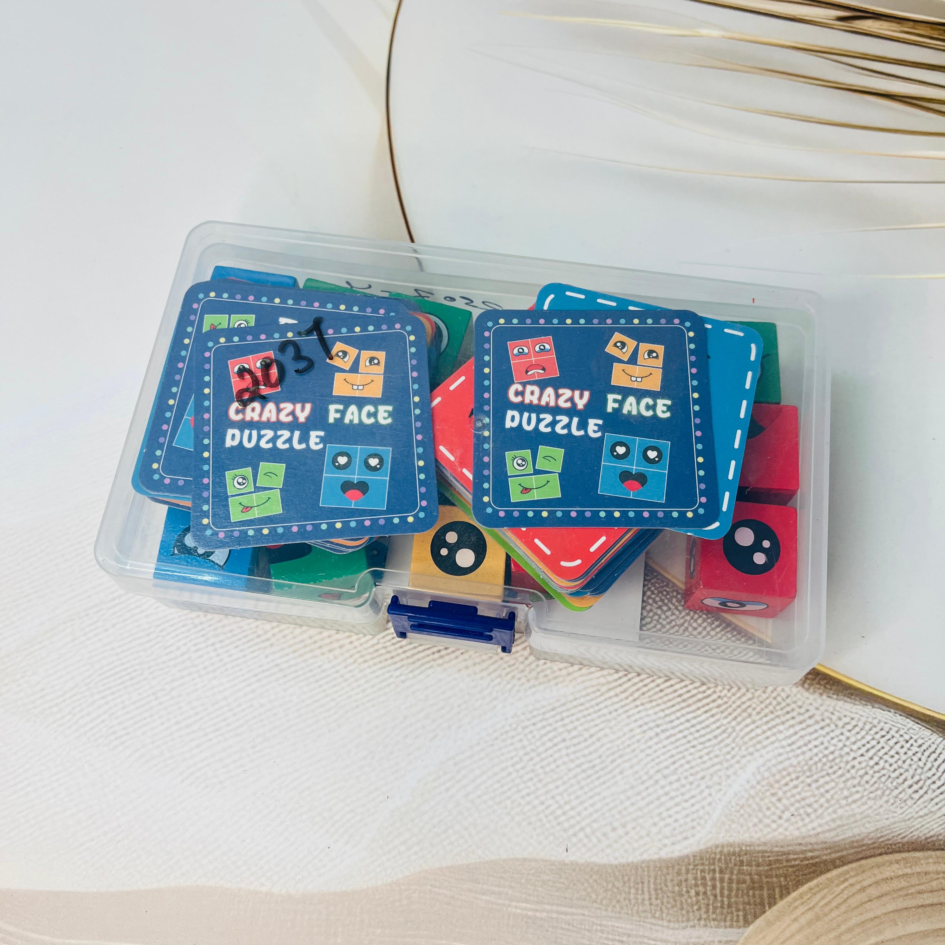  Return Gift for Kids, Emoji Cube Game, Matching Game, Kids Party Favors, Educational Toys, Children's Games, Birthday Return Gifts, Fun Games for Kids, Cognitive Skills Toys, www.usmile.toys, Party Activities for Kids.