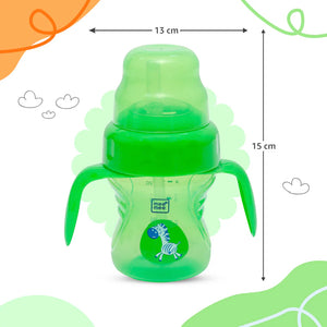 Mee Mee 2-in-1 Spout & Straw Sipper Cup (Green) | 150ml