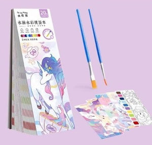 This 2-in-1 book offers both watercolour painting and mess-free magic water drawing with included brushes.
Explore our wide range of fun and educational art supplies for kids at Usmile Toys www.usmile.toys.