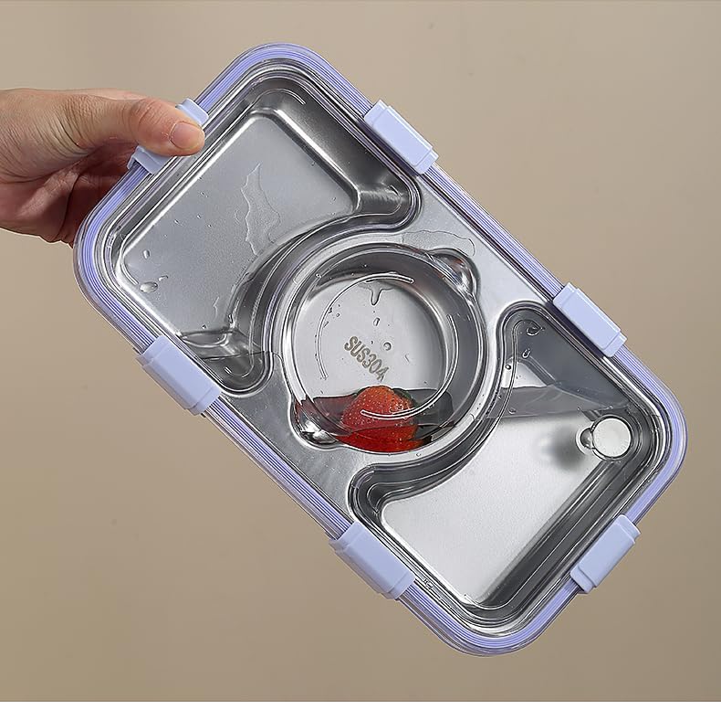 Kids' Stainless Steel Bento Box with Multiple Compartments: Ideal for school lunches and snacks.
www.usmile.toys
