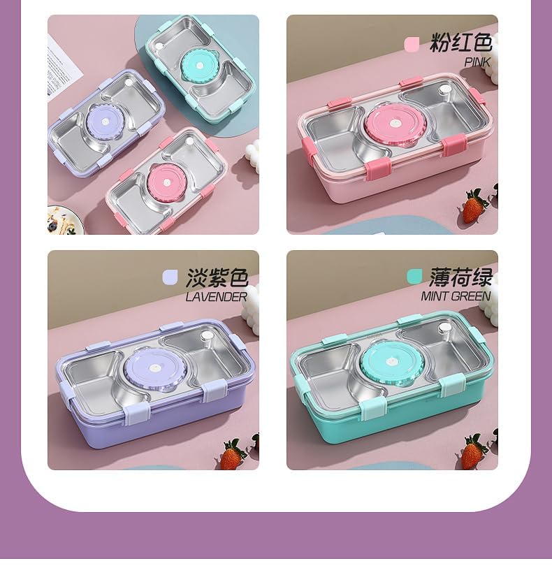 Stainless Steel Insulated Lunch Box for Kids: Durable and leak-proof container for children's meals.
www.usmile.toys