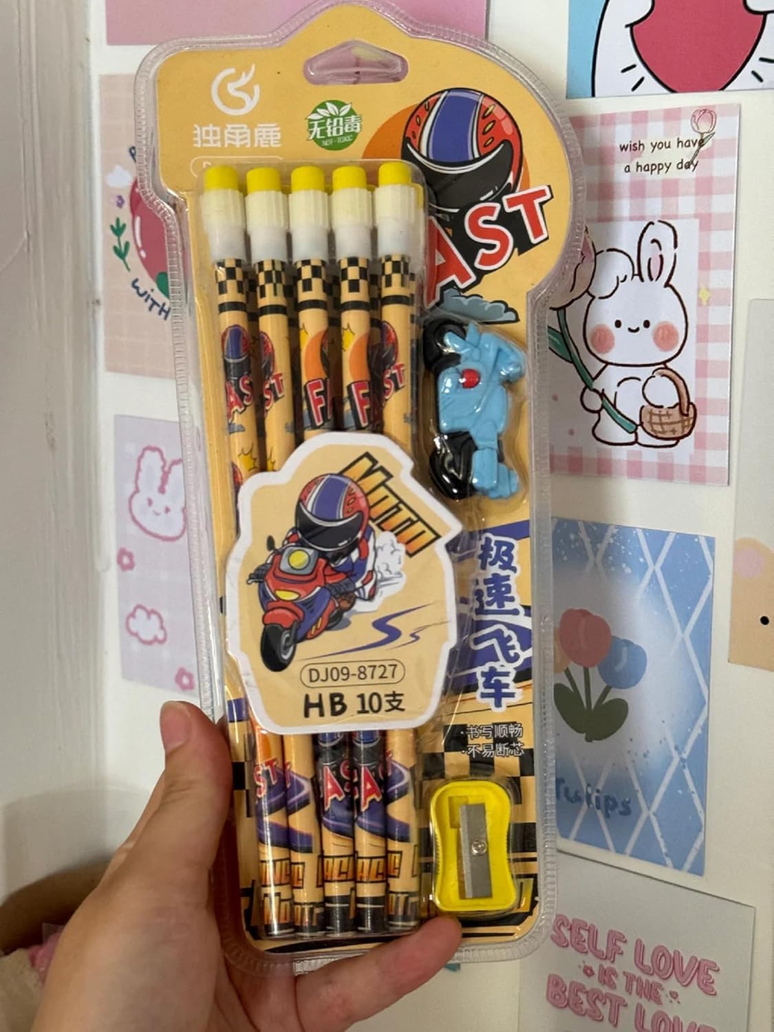 Shop these adorable children's pencil sets and more school supplies at Usmile Toys www.usmile.toys.
