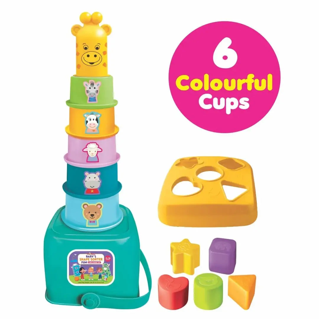 Blocks for Kids | 3 in 1 Block Shape Sorting Colour Toy Game