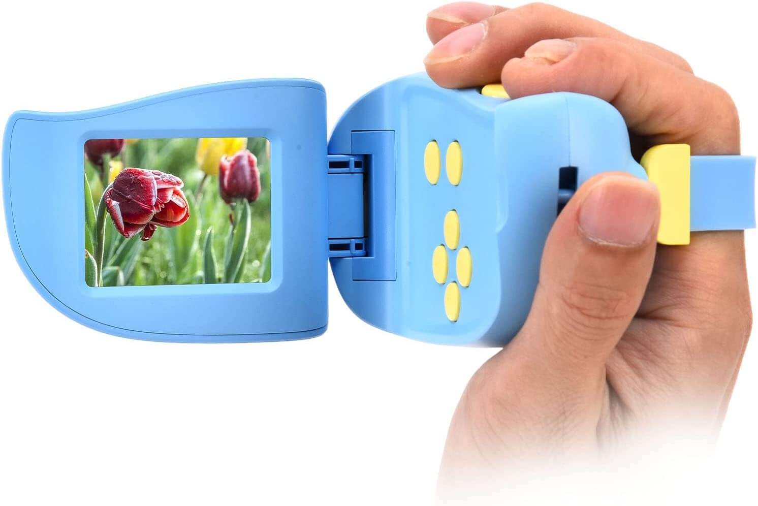 Toddler-friendly digital video recorder in pink, encouraging creative play and early photography skills.
www.usmile.toys