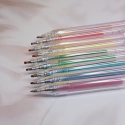 Set of 9 Assorted Color Gel Pens: Includes a variety of vibrant and muted ink colors for creative projects. Smooth flow pens.
www.usmile.toys