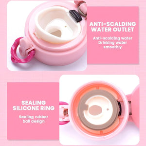 Durable stainless steel thermal flasks for kids with secure lids, perfect for school, travel, and everyday hydration. www.usmile.toys