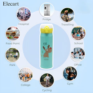 Durable stainless steel thermal flasks for kids with secure lids, perfect for school, travel, and everyday hydration. www.usmile.toys