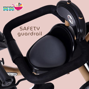 Tricycle for toddlers and young children, 4-stage convertible design with parent control, shop at www.usmile.toys