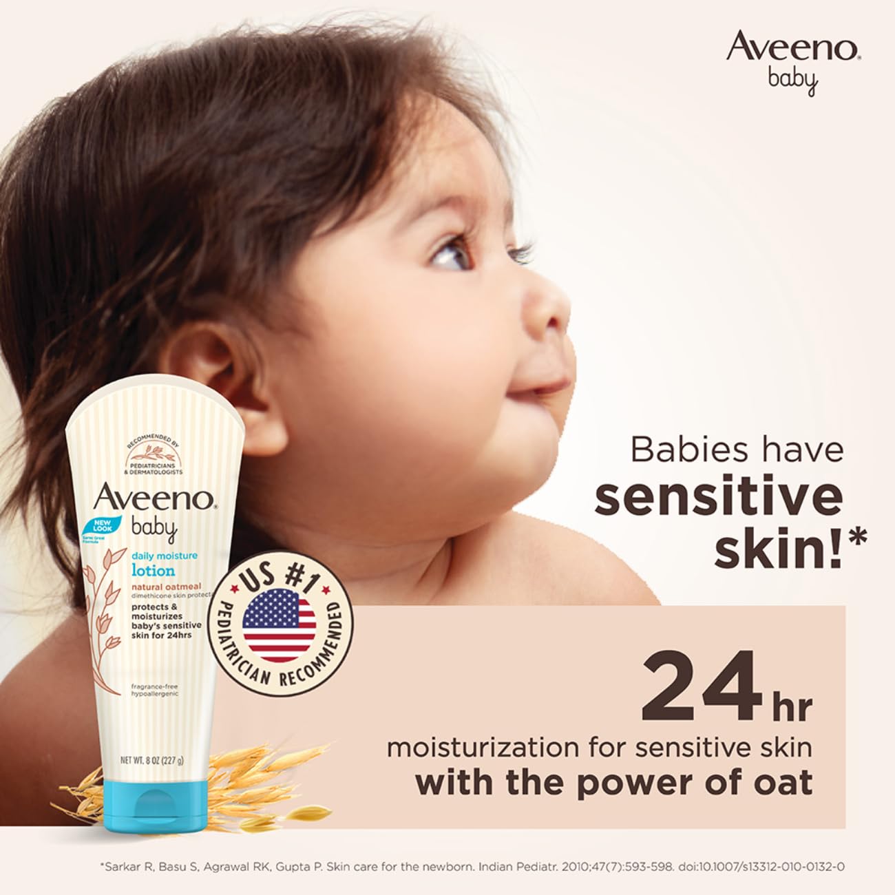 Aveeno Baby Daily Moisturising Lotion for Delicate Skin | 227g