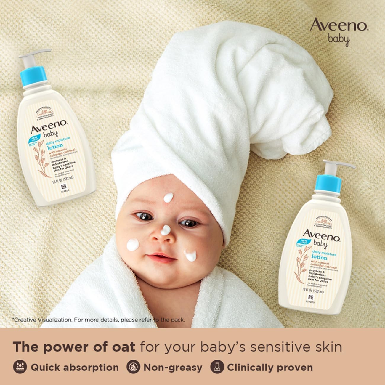 Aveeno Baby Daily Moisturizing Body Lotion | 532ml