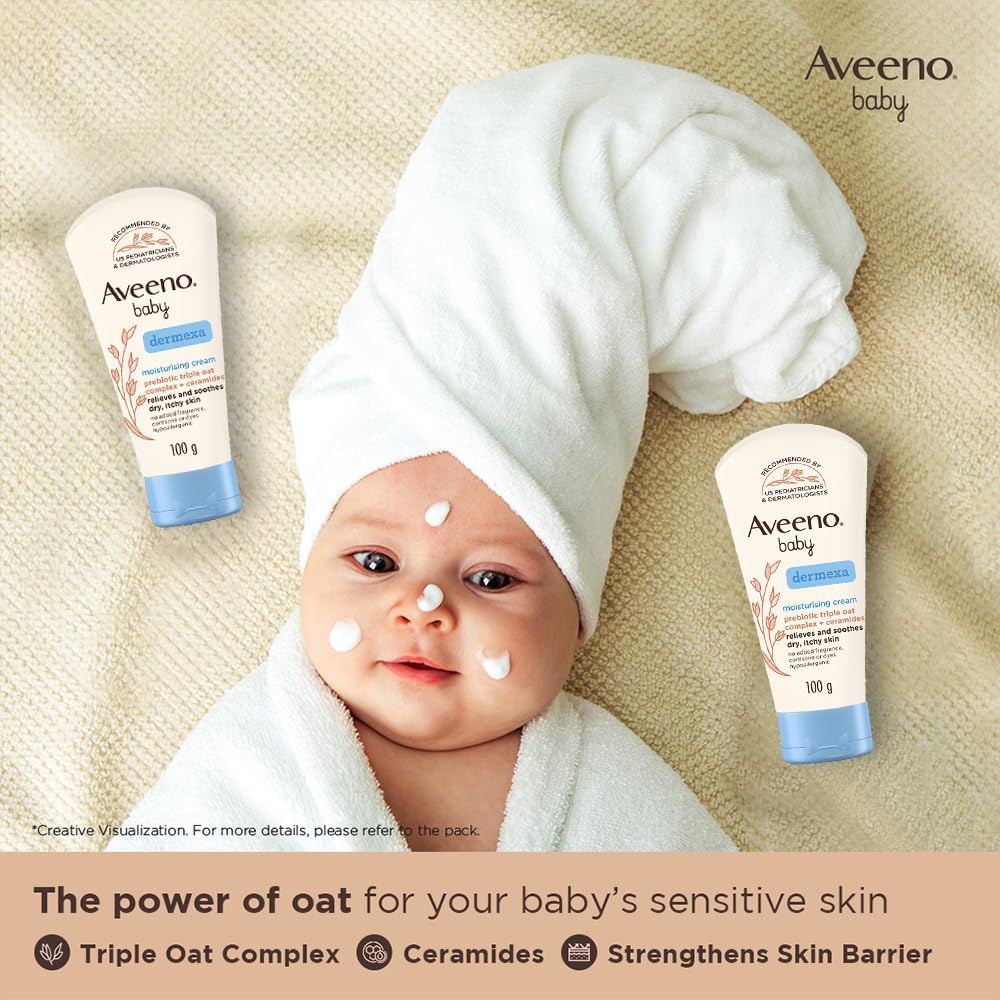 Aveeno Baby Dermexa Moisturising Cream | 100G