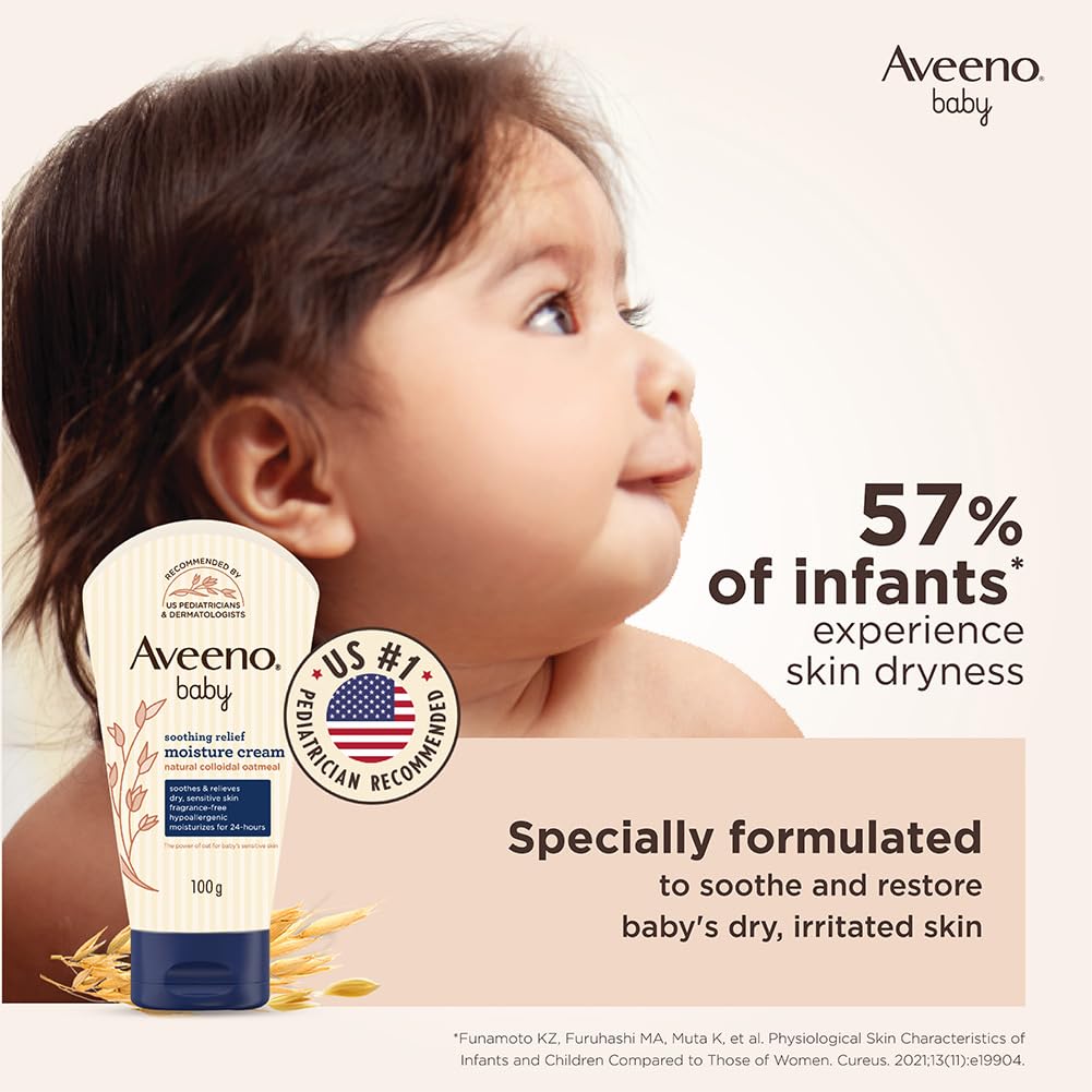 Aveeno Baby Soothing Relief Moisture Cream | 100G