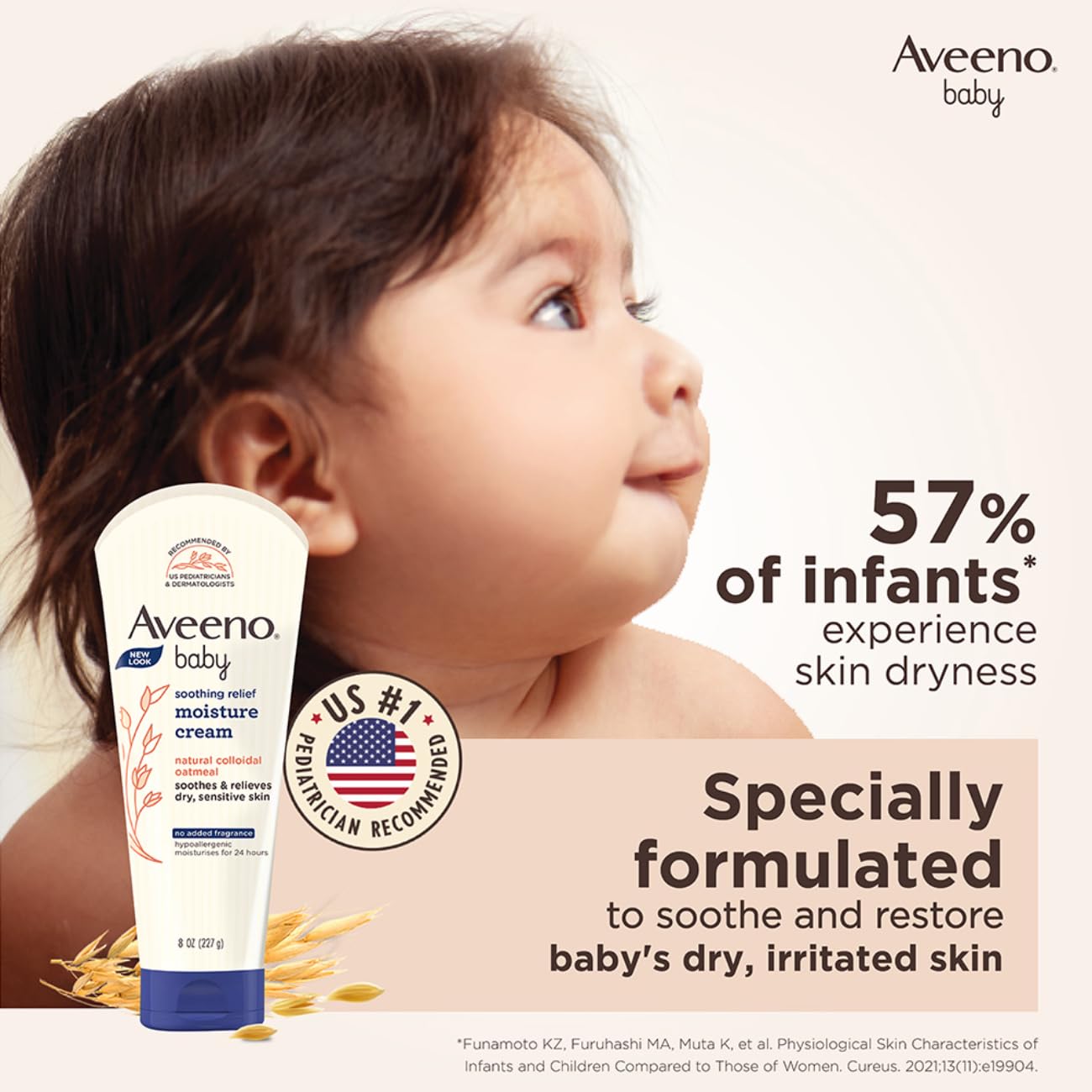 Aveeno Baby Soothing Relief Moisture Cream | 227g