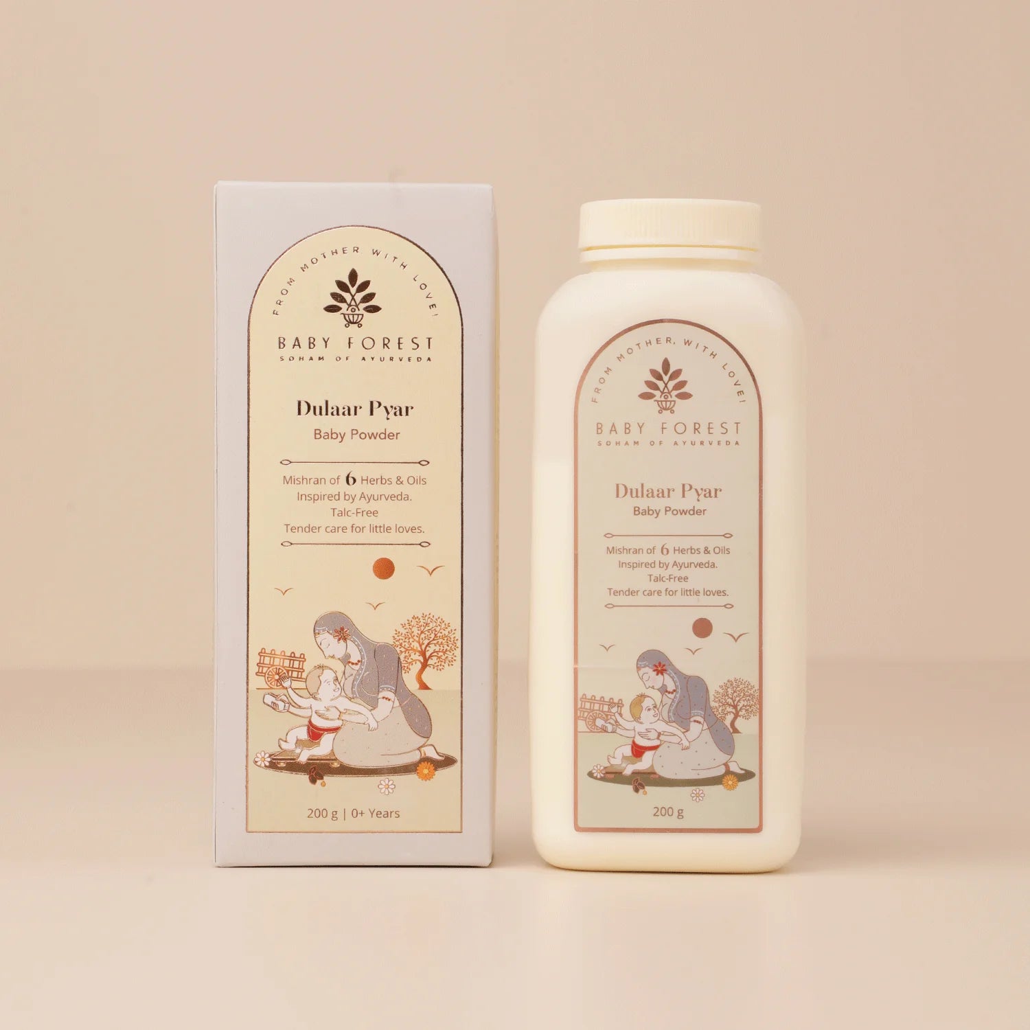 Baby Forest Dulaar Pyar Talc-Free Baby Powder