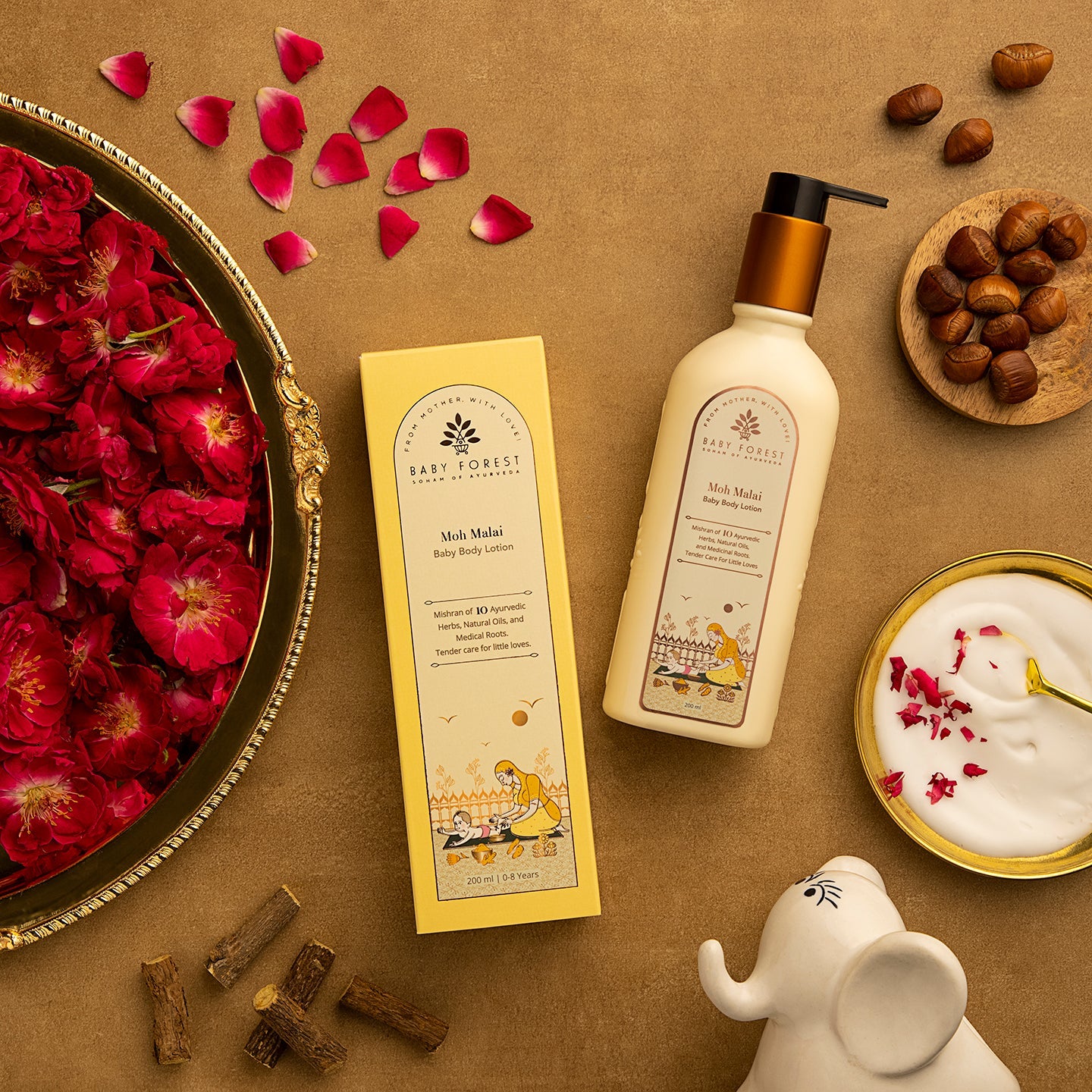 Baby Forest Moh Malai Baby Body Lotion