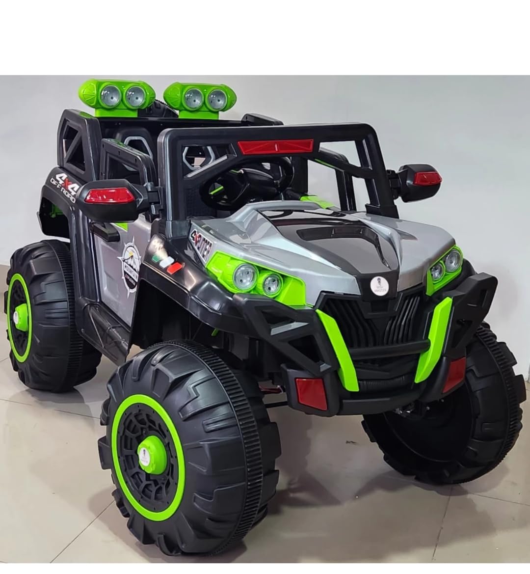 Battery Operated Car of Kids | 4x4 Big Size 12V Battery Ride On Jeep for Kids