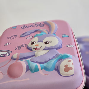 PU pencil cases for girls, single chain zip closure, durable and stylish, buy online at www.usmile.toys.