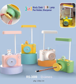 Study Desk Led Lamp for Kids - Camera Shaped