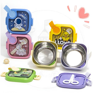 Space Theme Kids Lunch Box Single Compartment These stylish and durable lunch containers are ideal for school, office, and travel use. Available at www.usmile.toys, your trusted online store for toys, kids stationery, return gifts, baby products, and essentials. Enhance your lunchtime experience with our leakproof, multi-compartment bento boxes designed for easy packing and freshness retention