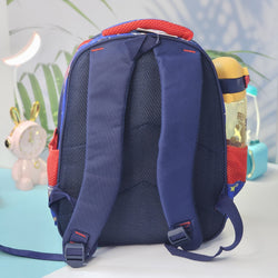 Usmile Toys cartoon children's backpack, an Iron Man themed school bag for kids, designed with bright colors and a durable material." www.usmile.toys