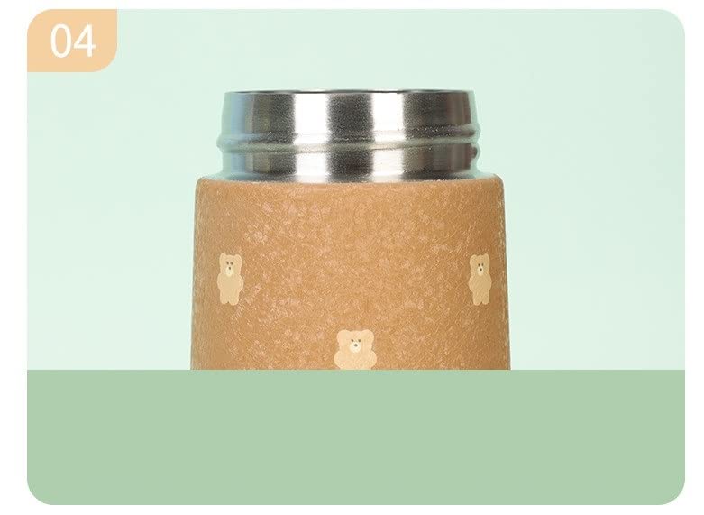 Keep drinks at the perfect temperature with this adorable cartoon bear insulated stainless steel water bottle, designed for kids' hot and cold beverages. A charming and practical choice from uSmile.toys." www.usmile.toys