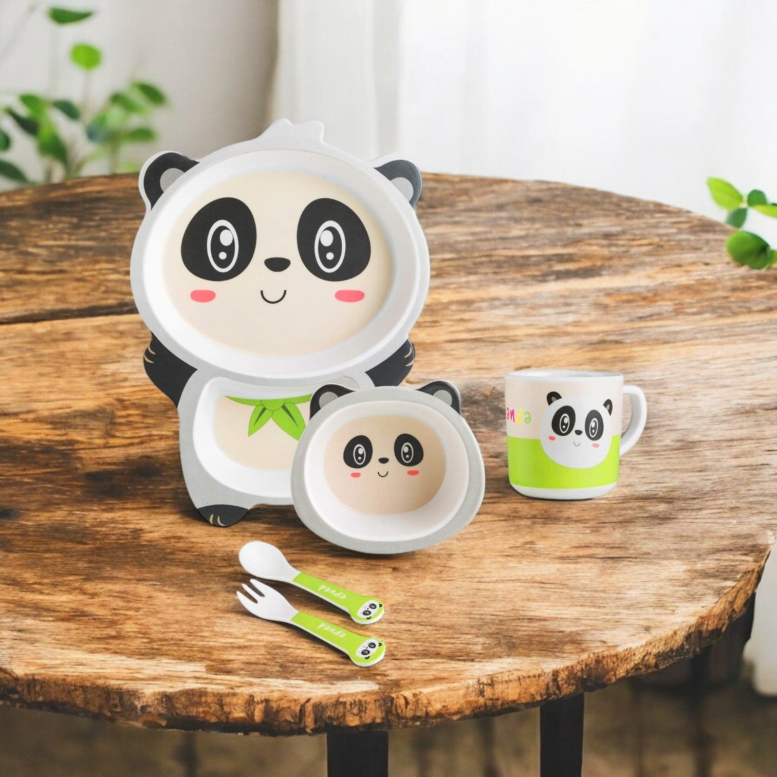 Panda Kids Tableware Set: Cute cartoon panda design for fun and healthy mealtimes. Perfect for toddlers and children.
www.usmile.toys