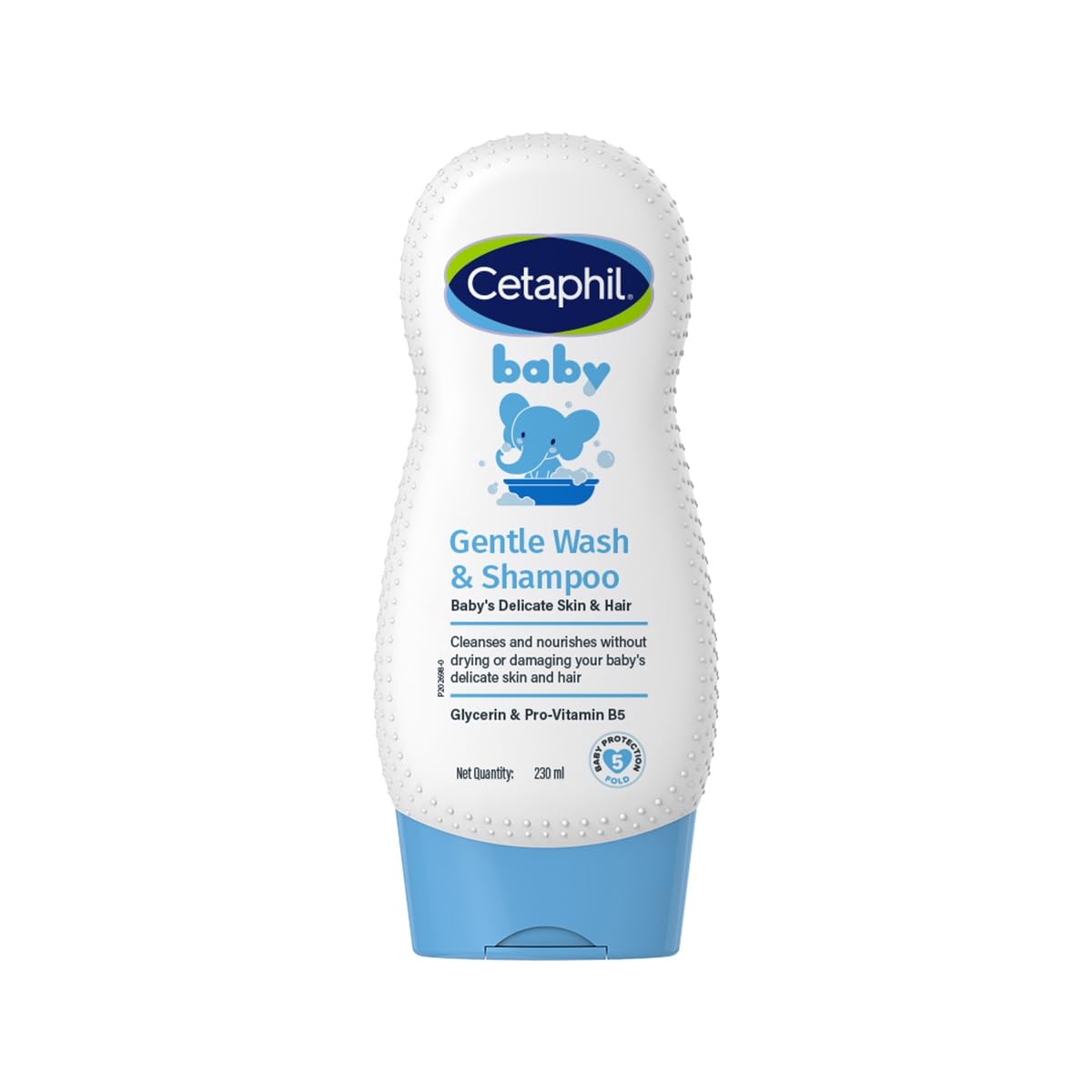 Cetaphil Baby Shampoo & Wash, White, Chamomile | 230 ml
