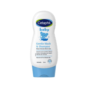 Cetaphil Baby Shampoo & Wash, White, Chamomile | 230 ml