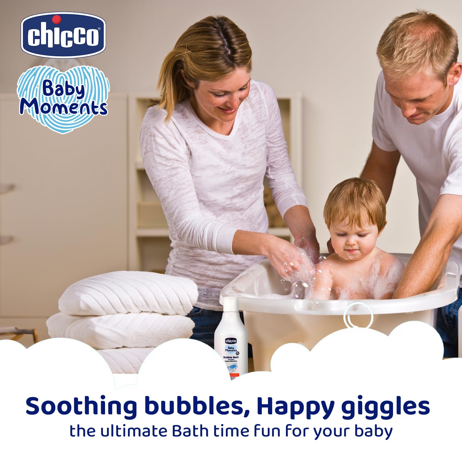 Chicco Baby Moments Bubble Bath, 300ml with Peach extracts | No Tears Formula | Hydrated Skin | Dermatologically Tested | Parabens & Phenoxyethanol Free
www.usmile.toys