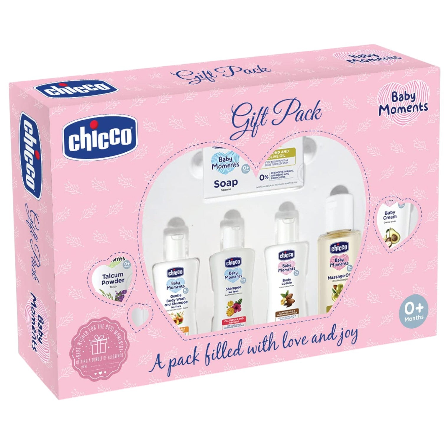 Chicco Baby Moments Caring Set Pink, Gift Set for Babies, 0m+
www.usmile.toys