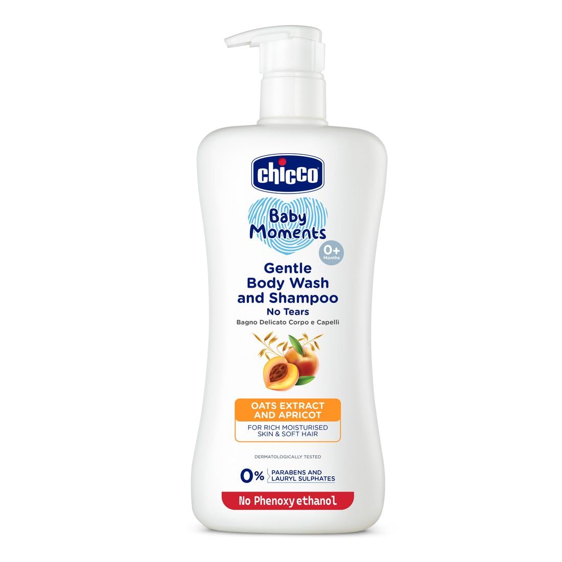Chicco Baby Moments Gentle Body Wash And Shampoo For Rich Moisturised Skin & Soft Hair 500ml
www.usmile.toys
