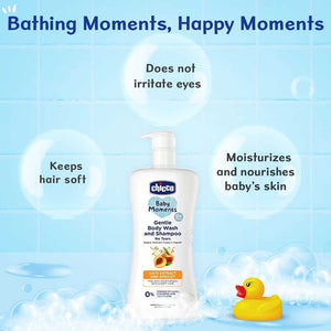 Chicco Baby Moments Gentle Body Wash And Shampoo For Rich Moisturised Skin & Soft Hair 500ml
www.usmile.toys