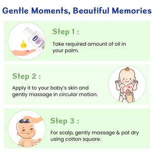 Chicco Baby Moments Massage Oil, New Advanced Non-sticky & Moisturizing Formula with Natural Ingredients to Prevent Dryness, Suitable for Baby’s Skin, Hair & Scalp,
www.usmile.toys