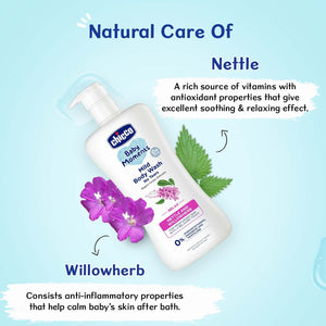 Chicco Baby Moments Mild Body Wash Relax, New Advanced Formula with Natural Ingredients, No Tears & Soap-Free, Mild formula for Baby’s Body & Face Wash www.usmile.toys