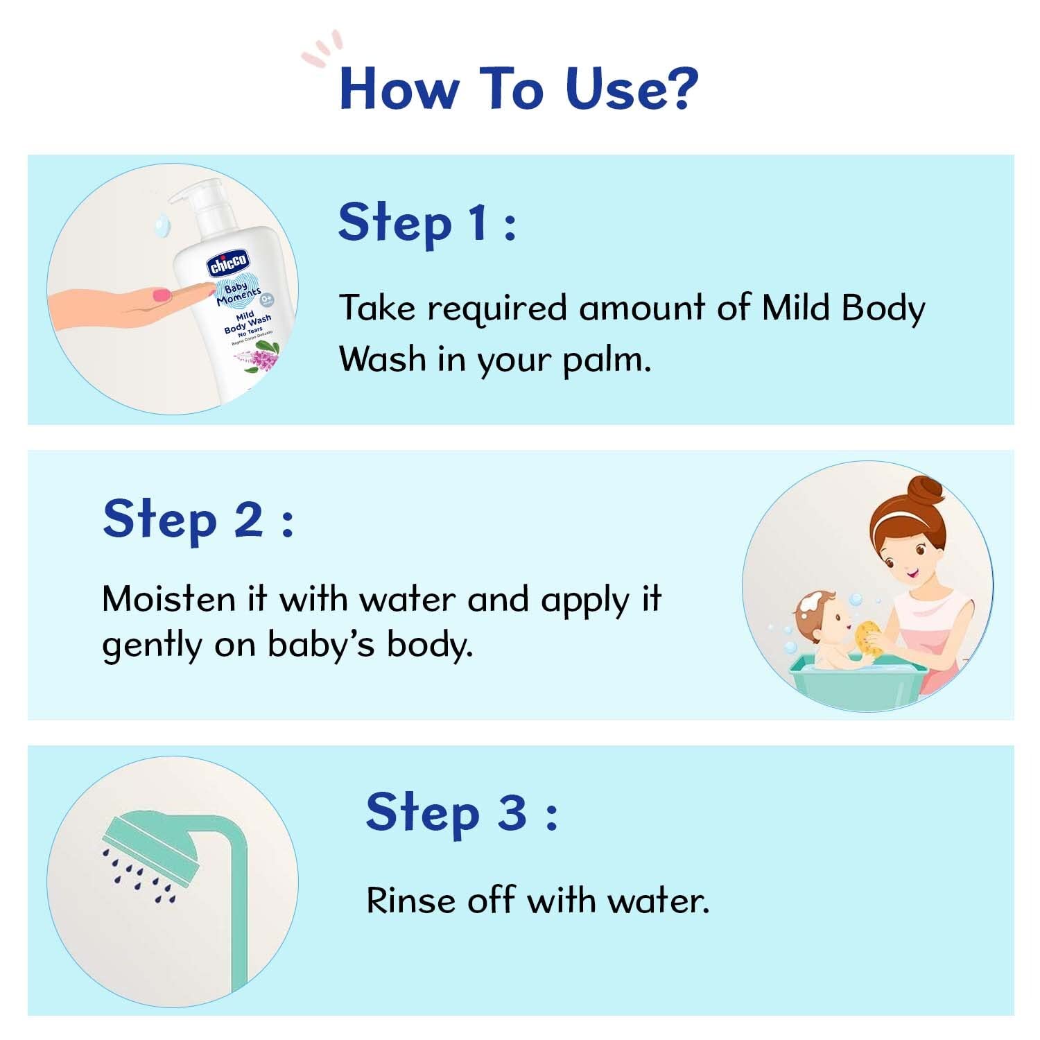 Chicco Baby Moments Mild Body Wash Relax, New Advanced Formula with Natural Ingredients, No Tears & Soap-Free, Mild formula for Baby’s Body & Face Wash www.usmile.toys