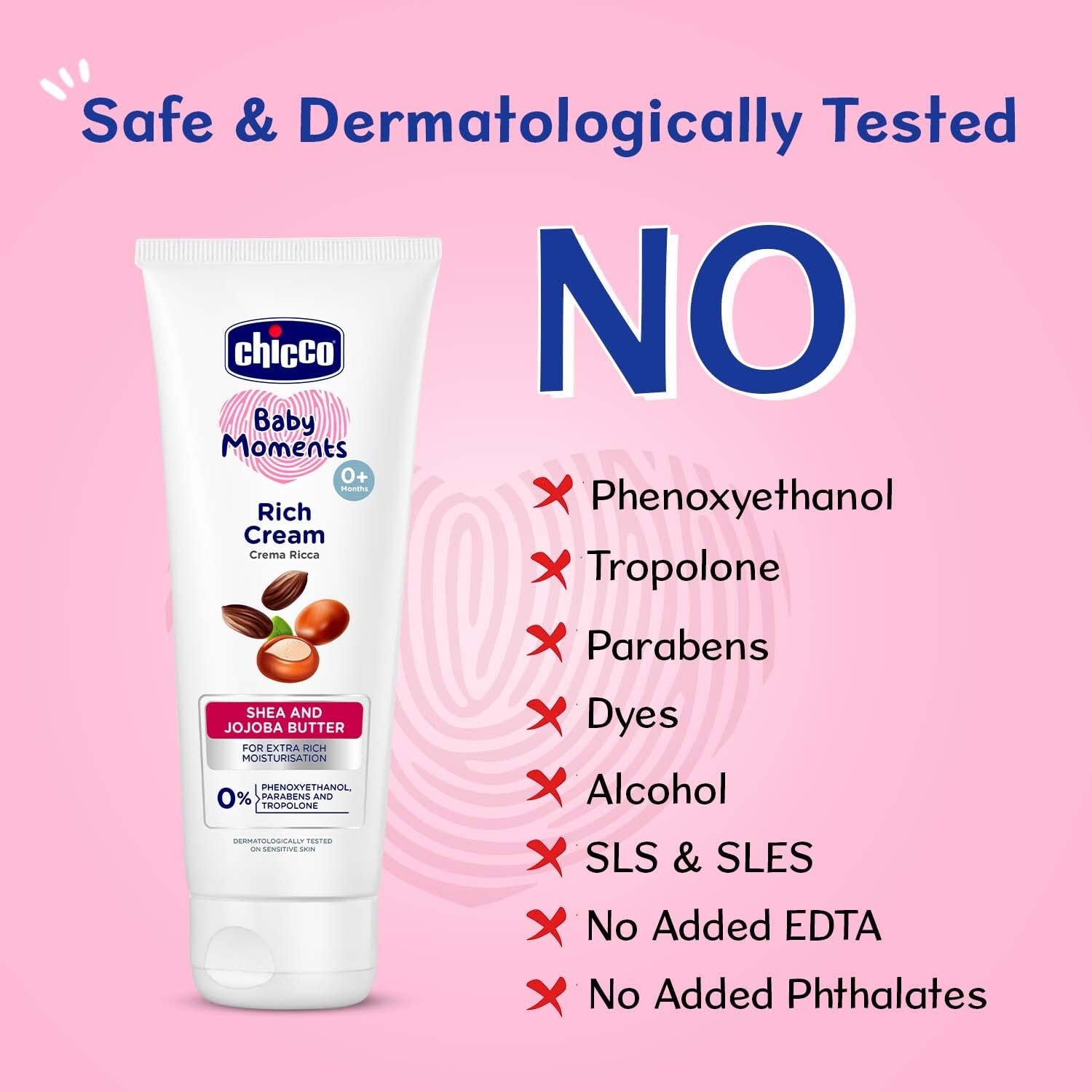 Chicco Baby Moments Rich Cream for Newborn Babies with Shea & Jojoba Butter, 100g| Rich Moisturization and Dryness Prevention |Dermatologically Tested |Phenoxyethanol, Parabens & Lauryl sulphates free
www.usmile.toys