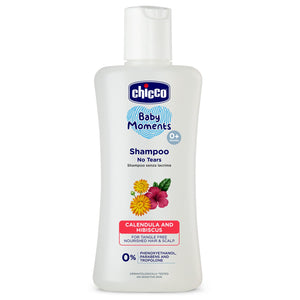 Chicco Baby Moments Shampoo for Tear-Free Bath Times | Natural Ingredients