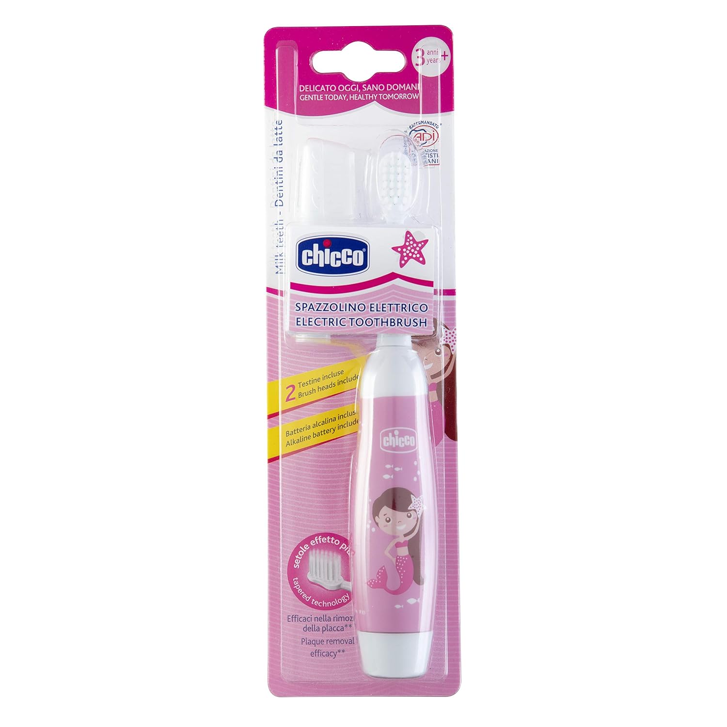 Chicco Children's Electric Toothbrush Pink