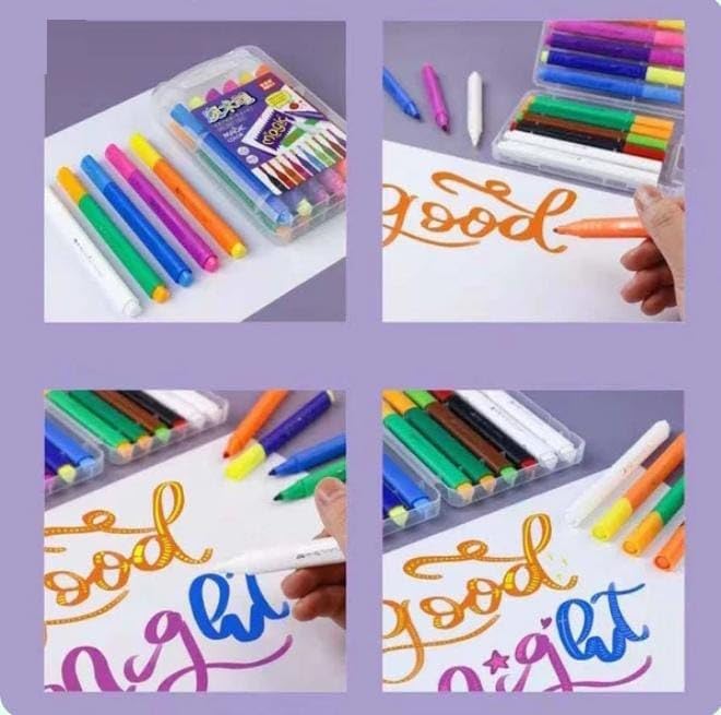 Magic 2-in-1 Color Pens for Children: Vibrant set of 10 pens that magically change colors. Great for art projects.
www.usmile.toys