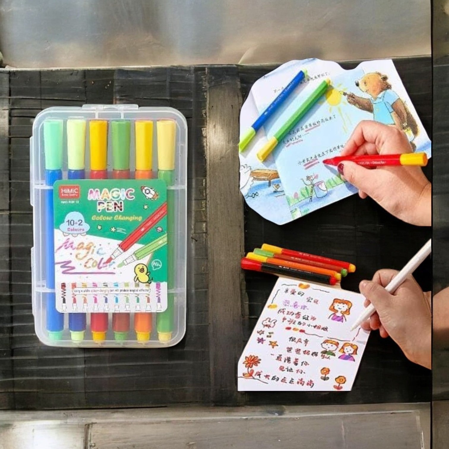 Color Changing Magic Pens for Kids: Set of 10 pens that transform into 20 colors. Fun and interactive art supplies.
www.usmile.toys