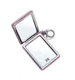 Small square mirror with a colourful unicorn print and a secure keychain, perfect for little girls to carry easily.

www.usmile.toys