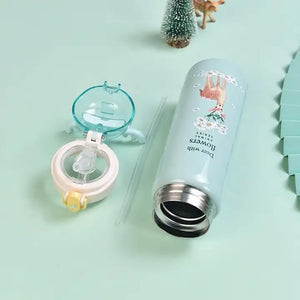 Cute Deer Thermos for Children: Stainless steel water bottle keeps drinks hot or cold. Animal design.
www.usmile.toys