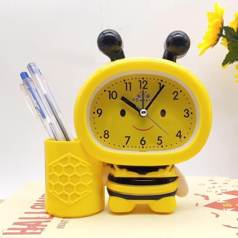 Desk Clock with Pen Stand - Bee Design: Keeps time and organizes pens. Perfect for kids' rooms and offices.
www.usmile.toys