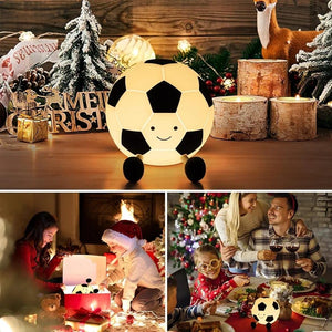 Score big on bedtime comfort with this fun football-shaped silicone night light, perfect for kids who love sports. Provides a soft, comforting glow for sweet dreams. Find it at uSmile.toys." www.usmile.toys