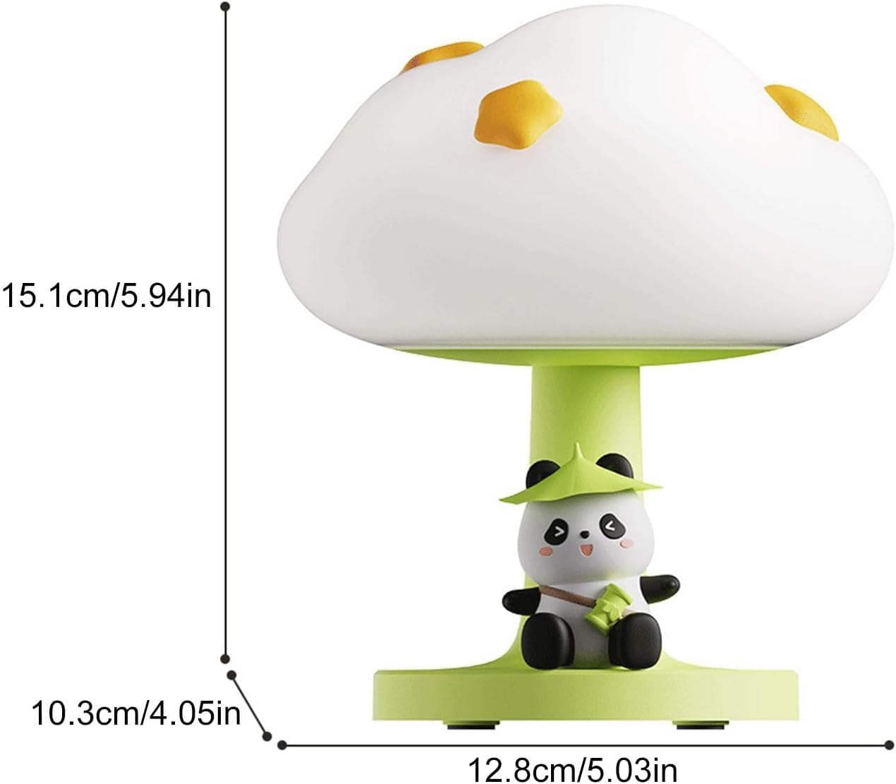Add a charming and soft glow to any child's bedside with this adorable PoPo Panda silicone table lamp, perfect for bedtime stories and creating a comforting atmosphere. Find it at uSmile.toys." www.usmile.toys