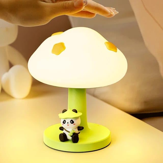 Add a charming and soft glow to any child's bedside with this adorable PoPo Panda silicone table lamp, perfect for bedtime stories and creating a comforting atmosphere. Find it at uSmile.toys." www.usmile.toys