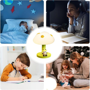 Add a charming and soft glow to any child's bedside with this adorable PoPo Panda silicone table lamp, perfect for bedtime stories and creating a comforting atmosphere. Find it at uSmile.toys." www.usmile.toys